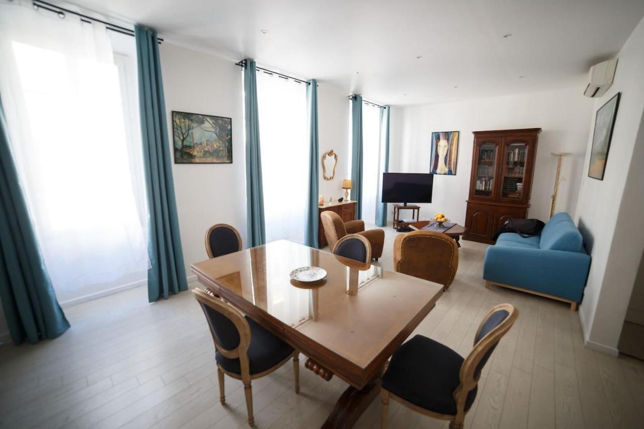 Nice Centre- Superbe 100M2 - 10 Mn A Pied De La Mer ! ภายนอก รูปภาพ